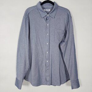 Tommy Bahama San Lucio Stretch Pima Cotton Mens 2XL Long Sleeve Button Shirt